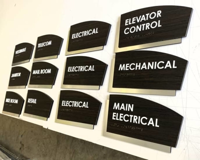 Custom Wayfinding Signs Photo